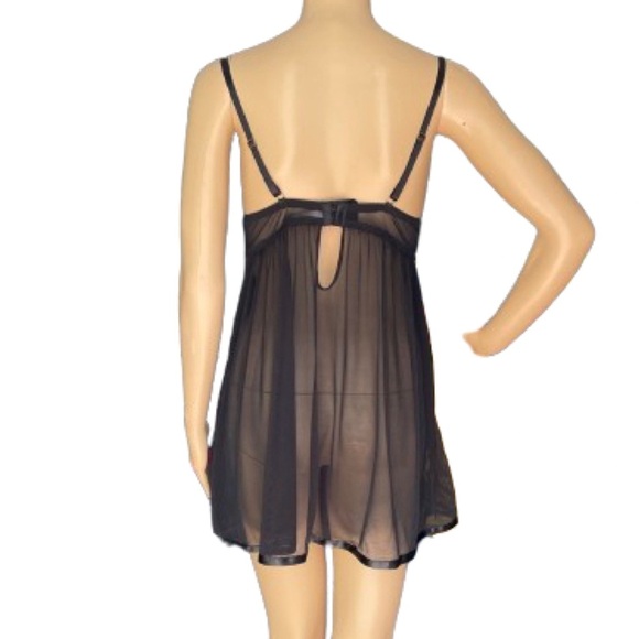 DAISY FUENTES BABY DOLL LINGERIE  Sz L - Picture 4 of 6